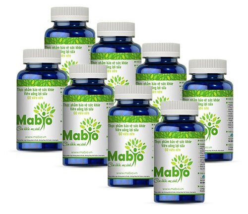 Thực phẩm bảo vệ sức khỏe viên uống lợi sữa MABIO bị quảng cáo trên website giả mạo
