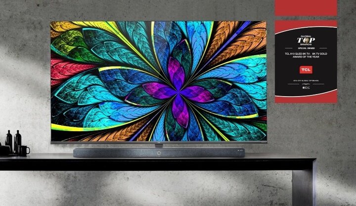 TCL X10 giành giải thưởng TV 8K uy tín tại CES 2019