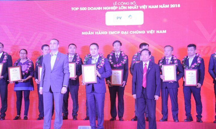 PVN và nhiều doanh nghiệp dầu khí được vinh danh Top 500 Doanh nghiệp lớn nhất Việt Nam năm 2018
