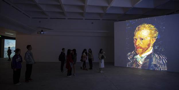 Vừa khai mạc, triển lãm Van Gogh đón hơn 10.000 lượt khách tham quan