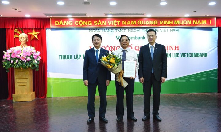 Lễ công bố quyết định thành lập Trường Đào tạo và Phát triển nguồn nhân lực Vietcombank