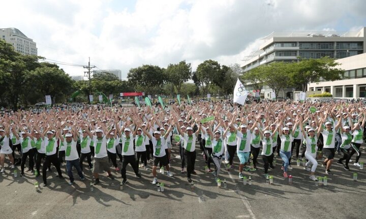 Herbalife ghi dấu năm thứ 4 đồng hành cùng ngày chạy Olympic toàn dân
