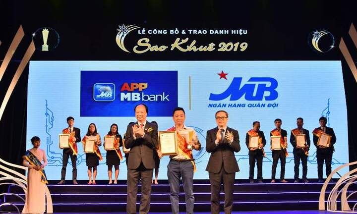 App MBBank: App ngân hàng số duy nhất cho khách hàng tại Việt Nam đạt danh hiệu 'Sao Khuê 2019'