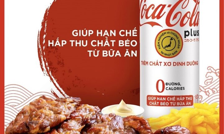 Coca-Cola Việt Nam ra mắt sản phẩm Coca-Cola Plus giúp hạn chế hấp thu chất béo từ bữa ăn