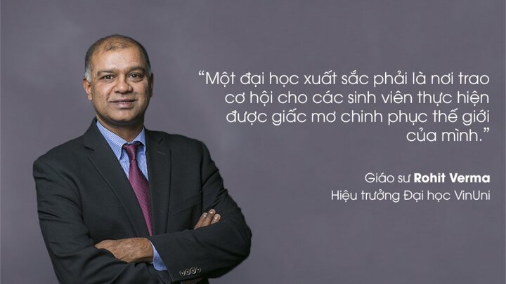 Giáo sư Đại học Cornell: 'Tôi tự hào trở thành Hiệu trưởng đầu tiên của VinUni'