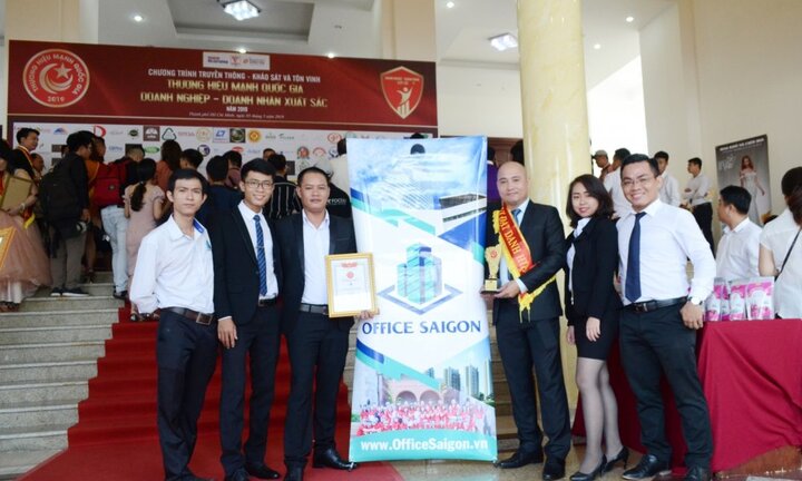 Office Saigon vinh dự lọt 'Top 10 thương hiệu mạnh quốc gia năm 2019'