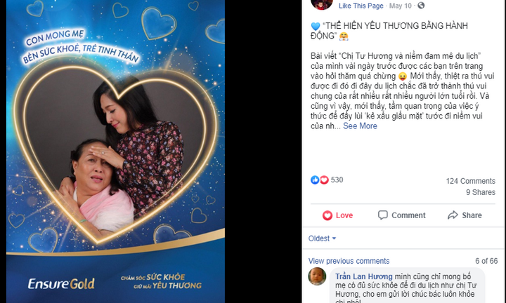 Ngày của Mẹ: Thấu hiểu sức khỏe của mẹ qua thử thách 'Giữ mãi yêu thương'