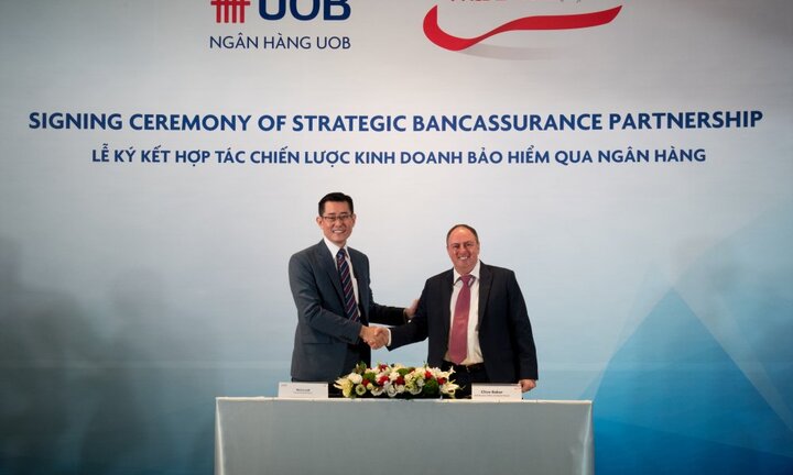 Prudential Việt Nam 'bắt tay' UOB Việt Nam mở rộng mô hình bancassurance