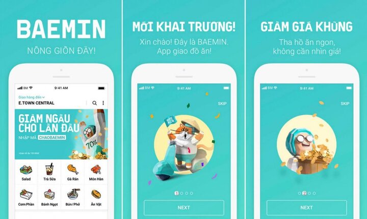 BAEMIN - App giao đồ ăn hàng đầu Hàn Quốc đã đến Việt Nam