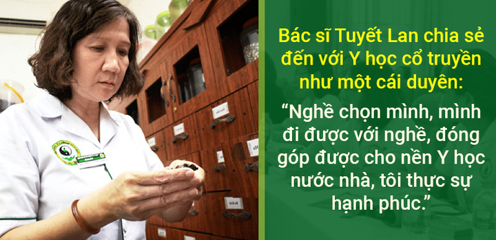 Bác sĩ Nguyễn Tuyết Lan: 'Tôi tự hào vì là người Việt dùng thuốc Nam, chữa bệnh cho người Việt'