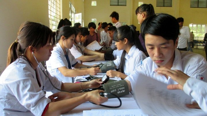 Tỷ lệ HSSV tham gia BHYT còn chưa đồng đều tại một số địa phương