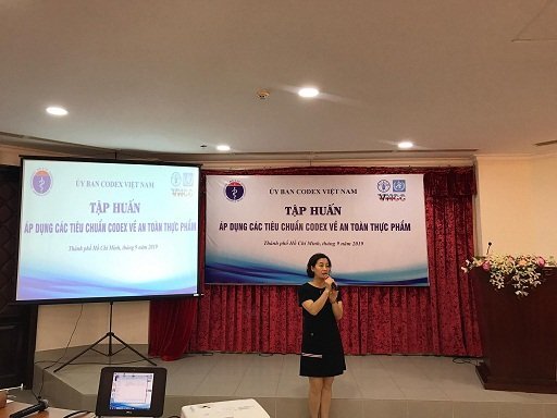 Tập huấn 'Áp dụng các tiêu chuẩn Codex về An toàn thực phẩm' năm 2019