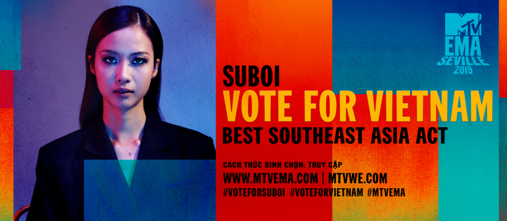 Suboi - 'Nữ hoàng nhạc Hip-Hop' đại diện Việt Nam tranh tài tại giải thưởng âm nhạc châu Âu MTV EMA 2019