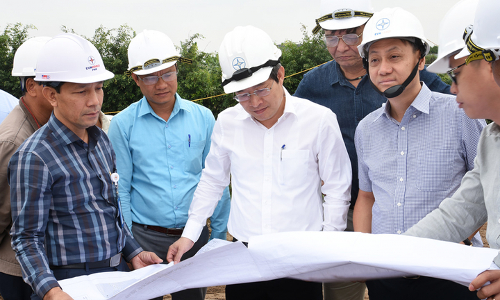 EVNHANOI 'dồn sức' thi công trạm biến áp 110kV Phú Xuyên