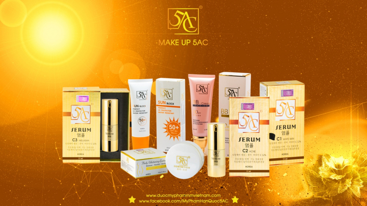 Thương hiệu Mỹ phẩm Hàn Quốc 5AC tái khẳng định chất lượng, sẵn sàng đón mùa lễ hội