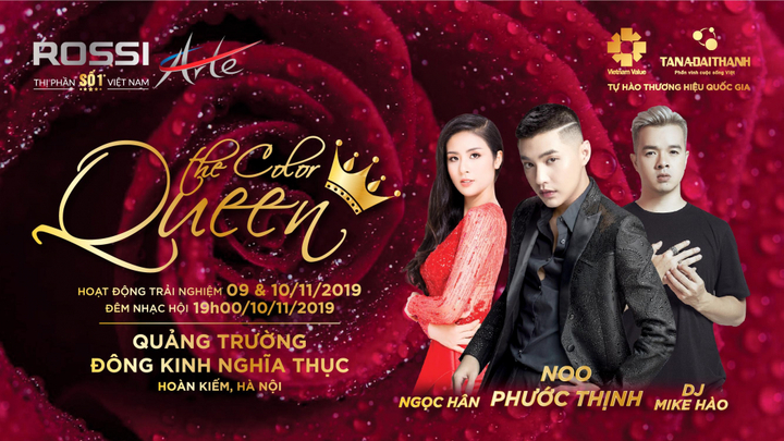 The Color Queen: Tôn vinh nữ hoàng của bạn cùng Rossi Arte