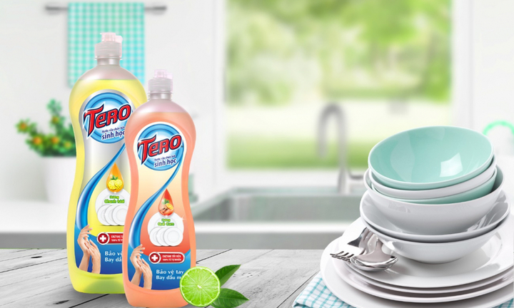 Chị em nội trợ phát cuồng vì nước rửa chén bát sinh học