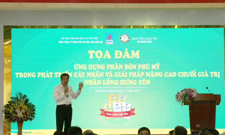Ứng dụng Phân bón Phú Mỹ trong phát triển cây nhãn