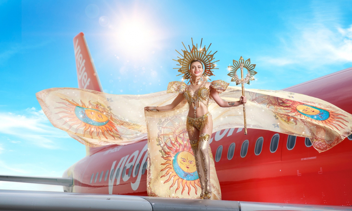 Hoa hậu Liên lục địa Keran đẹp mê hồn trong bộ lịch 2020 của Vietjet