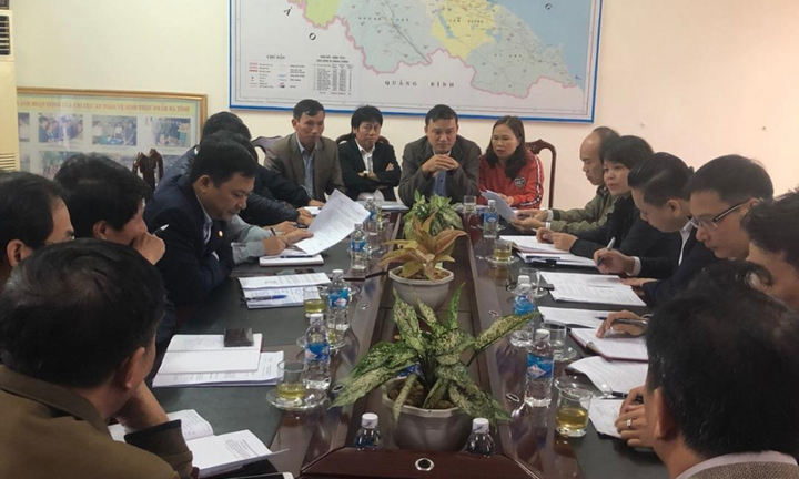 Kiểm tra, giám sát thực hiện thí điểm triển khai thanh tra chuyên ngành an toàn thực phẩm