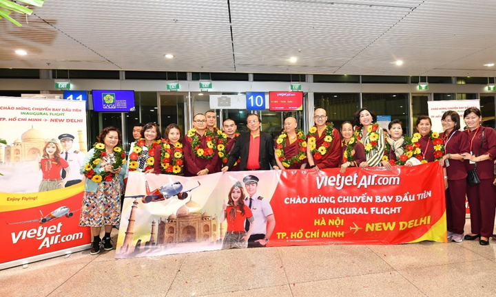 Vietjet tiên phong khai trương hai đường bay thẳng từ Việt Nam tới New Delhi, Ấn Độ
