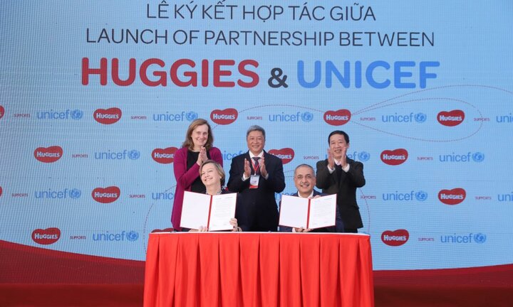 Công ty Kimberly-Clark và UNICEF công bố dự định hợp tác tại Việt Nam