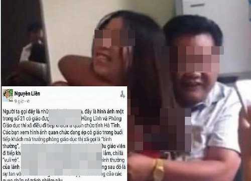 Phạt chủ Facebook bịa đặt giáo viên ở Hà Tĩnh được điều đi tiếp khách