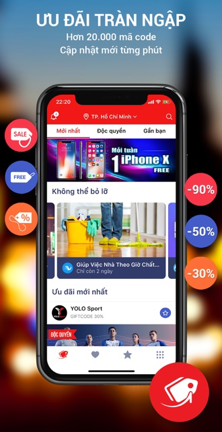 iFind - Ứng dụng di động săn ưu đãi hiệu quả nhất
