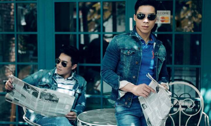 Vẻ điển trai hơn tài tử điện ảnh của Quốc Cơ - Quốc Nghiệp