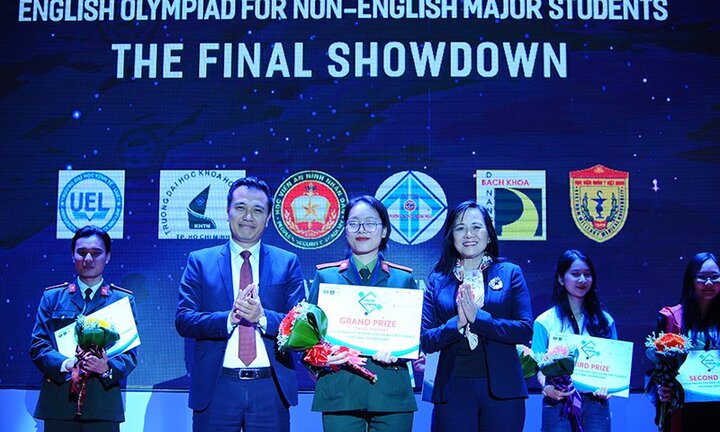 Học viện Quân Y giành giải đặc biệt cuộc thi tiếng Anh không chuyên toàn quốc