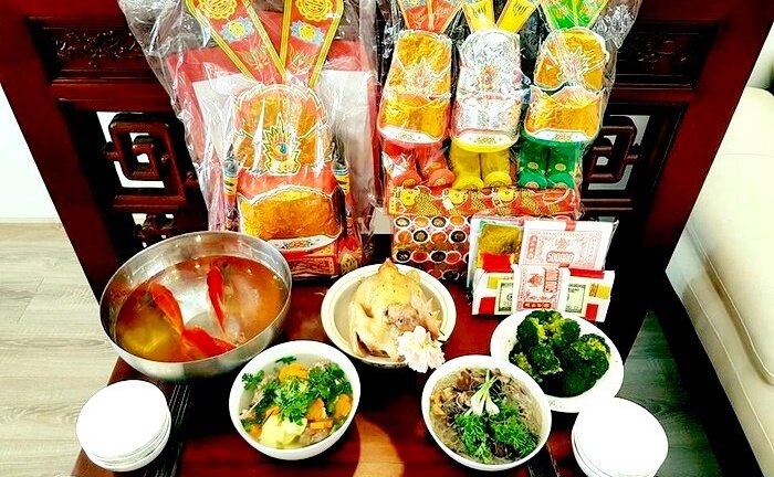 Mâm lễ cúng ông Công ông Táo gồm những gì?