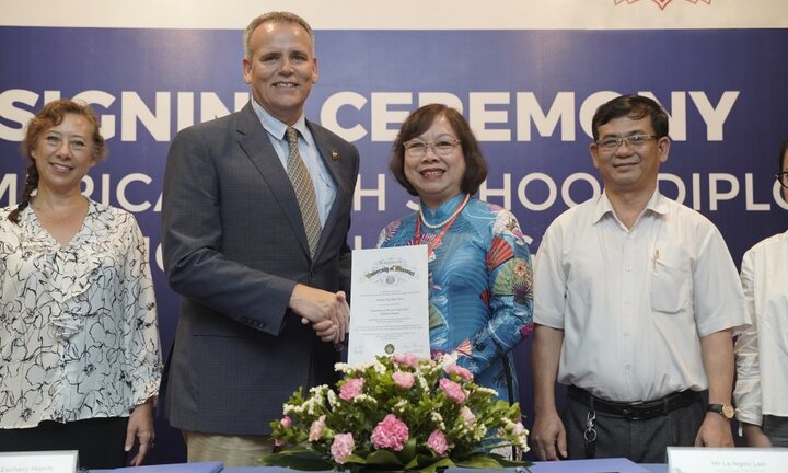 Học sinh có thêm cơ hội nhận bằng THPT Quốc tế Mỹ tại Việt Nam