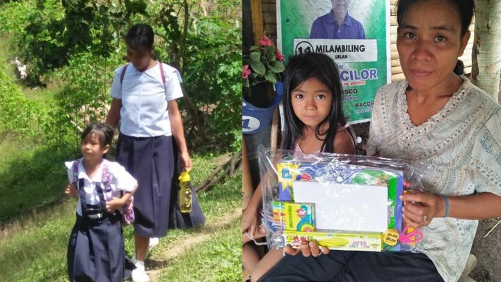 Năm học mới, hai mẹ con cùng học lớp 1