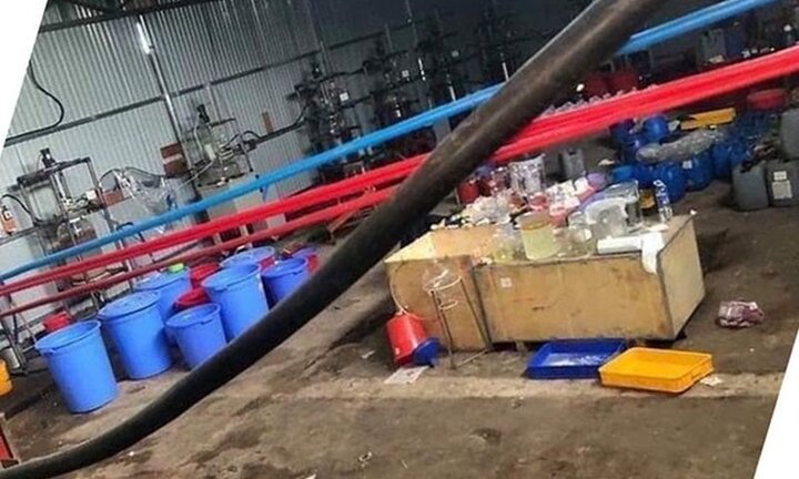 Hiện trường 'nhà máy sản xuất ma túy' quy mô lớn ở Kon Tum