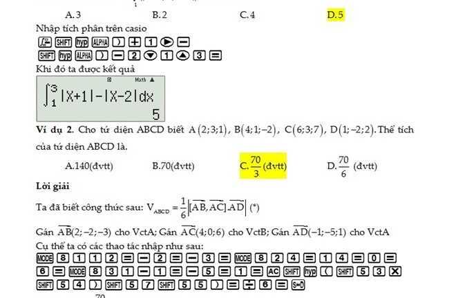 Kỹ năng giải câu hỏi trắc nghiệm Toán trong 108 giây