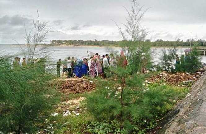 Phát hiện thi thể công an trại giam trên bãi biển Nhật Lệ