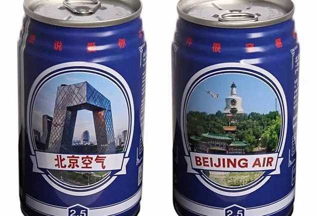 Không khí ô nhiễm của Bắc Kinh được đóng hộp bán