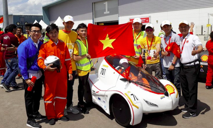 ĐH Lạc Hồng vô địch giải đua xe tiết kiệm nhiên liệu Châu Á