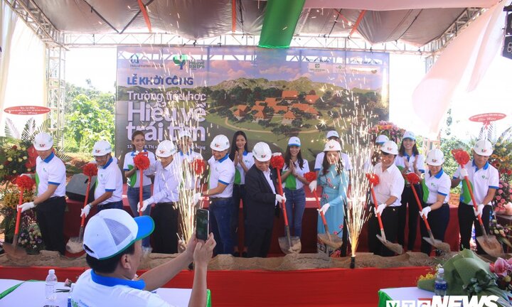 Khởi công trường Tiểu học Hiểu về trái tim, học sinh Đắk Nông sắp được học trong môi trường tốt nhất
