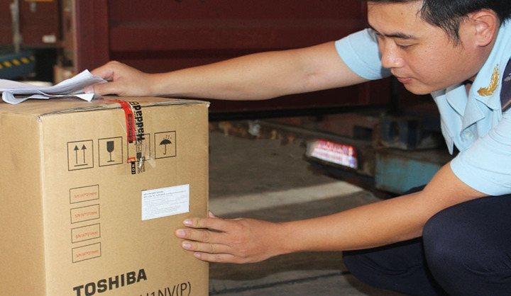 Hơn 3.000 nồi cơm điện Trung Quốc nghi 'đội lốt' Việt Nam bị hải quan Bình Dương thu giữ