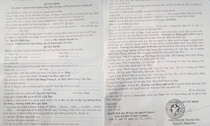 Vi phạm trong đào tạo lái xe, cơ sở 2 trường Cao đẳng nghề số 9 bị đình chỉ tuyển sinh