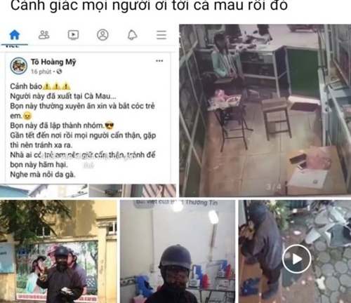 Triệu tập nữ facebooker bịa tin 'người mặt đen' bắt cóc trẻ em ở Cà Mau