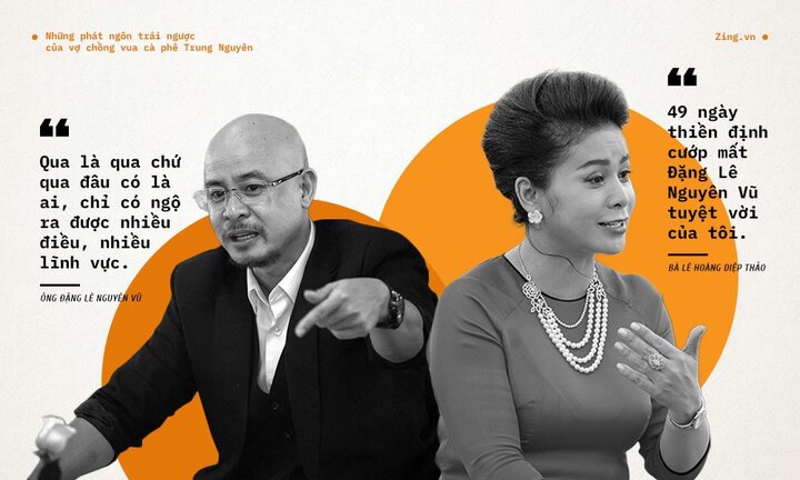 Những phát ngôn trái ngược của vợ chồng ông Đặng Lê Nguyên Vũ