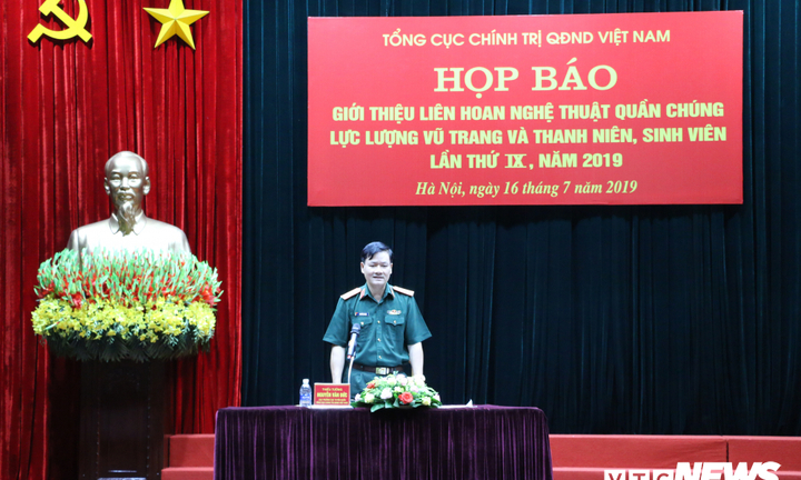 64 đoàn nghệ thuật tham dự Liên hoan nghệ thuật quần chúng lực lượng vũ trang 2019