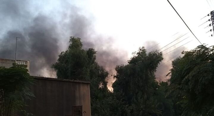 Video: Thị trấn Syria khói đen ngút trời sau đợt không kích của Thổ Nhĩ Kỳ