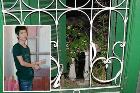 Tên trộm phục kích trong nhà, đợi gia chủ đi vắng rồi gây án