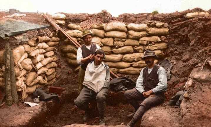 Loạt ảnh màu đáng kinh ngạc về Chiến tranh thế giới thứ nhất