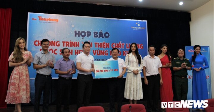 Khởi động chương trình mang nước sạch về với đồng bào vùng khó khăn