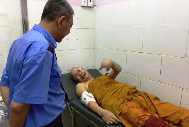 Sư thầy kể giây phút bị đệ tử đâm trong chùa ở Sài Gòn