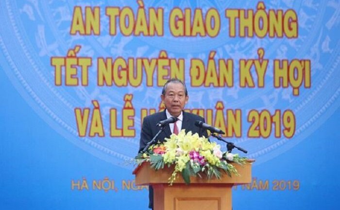 Phó Thủ tướng Trương Hòa Bình nêu hai nguyên nhân chính gây tai nạn giao thông trong dịp lễ, Tết